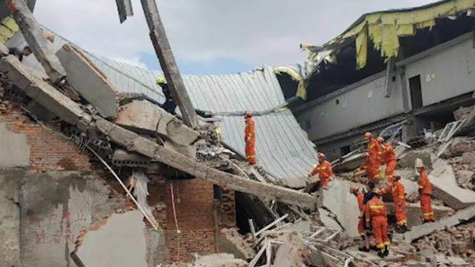 哈尔滨一仓库坍塌4名救出人员已遇难，相关责任人均被控制