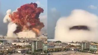 贝鲁特爆炸起因：焊接火花引发2000多吨硝酸铵爆炸