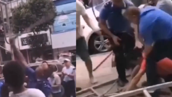 安徽城管被指殴打施工人员，官方：已停职