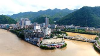 陕西略阳县城启动一级洪水应急响应：部分房屋1楼将被水淹