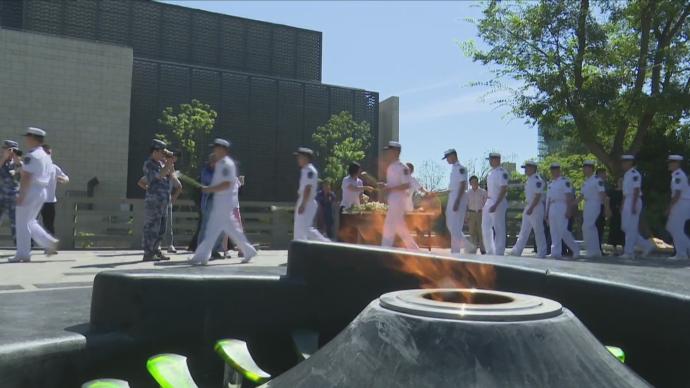 上海舉行紀念全民族抗戰暨八一三淞滬會戰爆發83周年活動