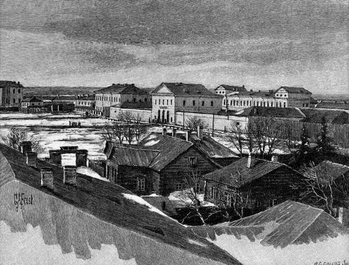 托博尔斯克中央苦役监狱，19世纪80年代