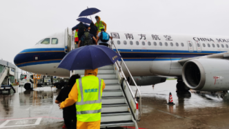 受台风“巴威”影响，吉林长春机场取消航班85架次