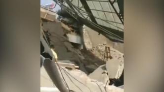 临汾一饭店坍塌已救出23人，两人遇难搜救仍在进行