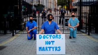 英媒：英国上千名抗疫医生或退出国家医疗体系