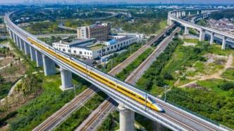 世界运行速度最高检测列车首次试跑江苏连淮扬镇铁路扬州段