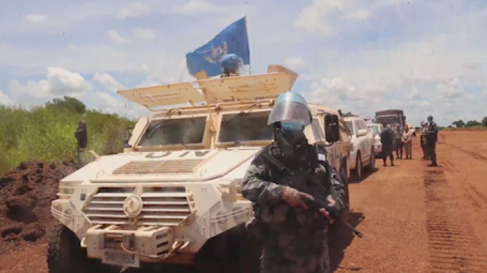 第六批赴南苏丹（朱巴）维和步兵营完成10次武装护卫任务