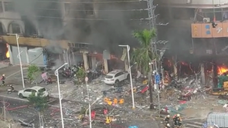 珠海一酒店附近煤气爆炸：牙科老板冲进酒店喊人下楼