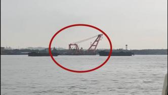 上海黄浦江一船沉没，无人伤亡无污染