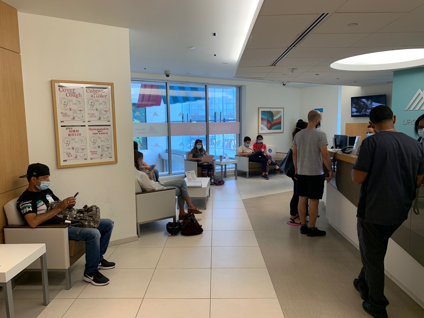 我在纽约丨告别美国前的一场虚惊我发烧了赶紧去做了检测