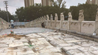 两百余岁衡水安济桥遭破坏式维修？河北省文物局：已责令停工