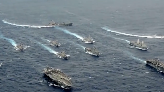 美军在关岛及周边海域展开“勇敢之盾”演习，1.1万人参演