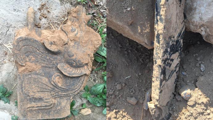 渭南村民举报疑似古墓遭挖，警方：确定是墓，文物部门将查看