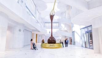 “瑞士莲”建博物馆，9米高巧克力喷泉吸睛
