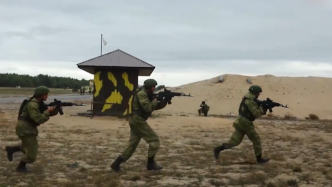 直击现场！俄白两国特种部队完成反恐训练