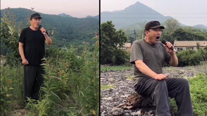 農民田間練歌收獲百萬粉絲：唱歌讓我心態(tài)年輕