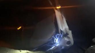 青兰高速定西路段突发塌陷4辆车陷入，应急局：无人伤亡
