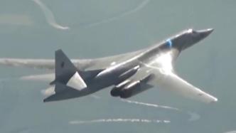 俄战略轰炸机沿白俄罗斯边境线飞行