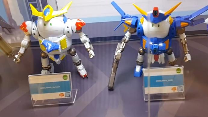 泰国曼谷举办高达机器人模型展