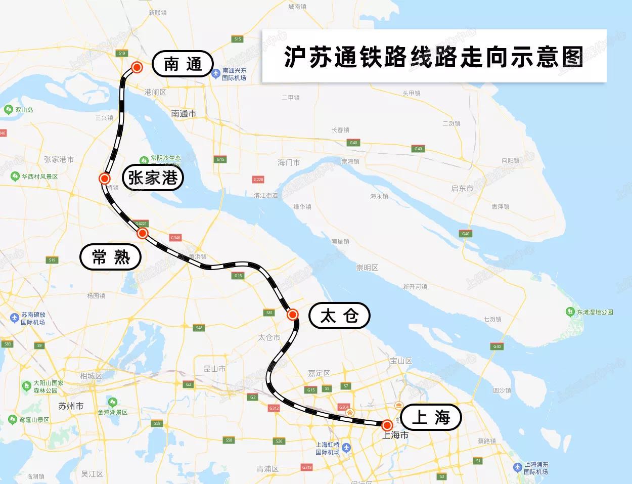 沪苏嘉高铁线路图图片