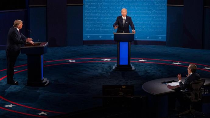 第二场美国总统候选人电视辩论将以远程方式进行