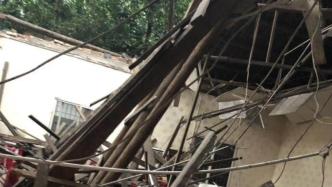 隆昌农家乐房顶垮塌致26伤：房龄超60年，节前曾安全排查
