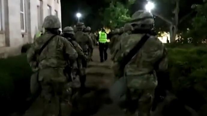 為防內亂，美國國民警衛隊600名士兵待命