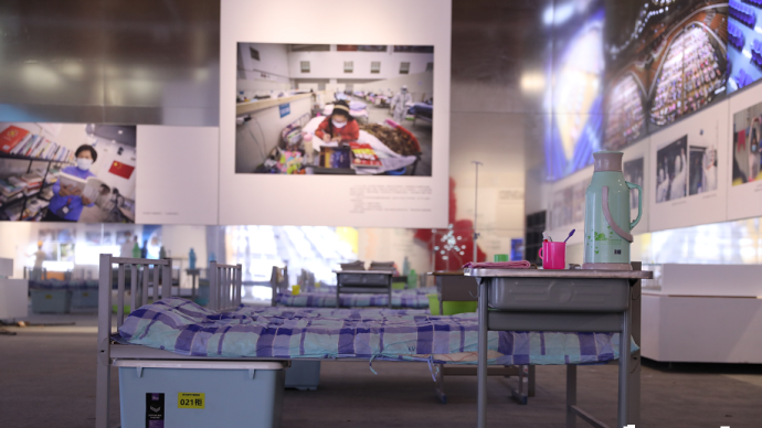 身临其境!抗疫专题展览沉浸式还原武汉客厅方舱医院