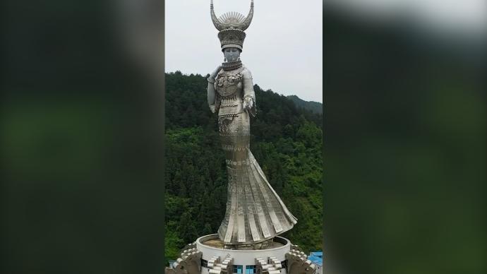 贵州剑河回应建世界最大苗族女神雕像：为脱贫已停建附属设施