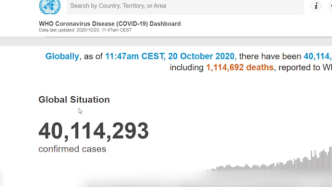 世卫组织：新冠疫情已进入令人担忧的阶段