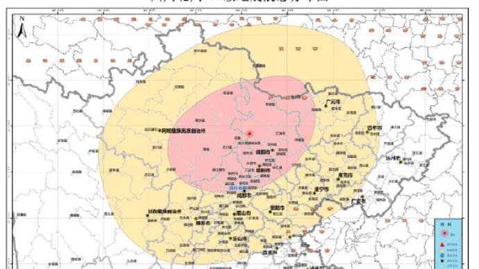 北川突发4.7级地震，提前25秒向成都预警