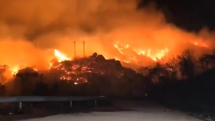 汕头南澳岛森林火灾明火基本扑灭，暂无伤亡