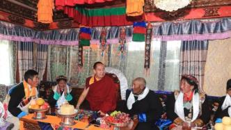 班禅额尔德尼·确吉杰布在西藏佛事社会活动圆满结束