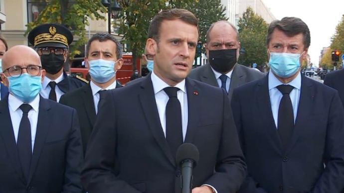 马克龙：法国再一次遭受伊斯兰恐怖袭击，政府将增兵反恐