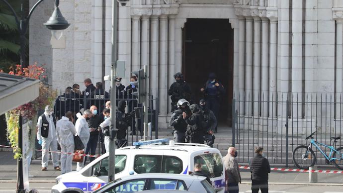 法国尼斯教堂袭击案嫌疑人系突尼斯籍男子，10月初到达法国