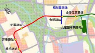 上海轨交13号线将向西延伸5站，与17号线形成换乘