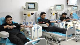 5A级景区大雁塔内设置献血站，游客“打卡”