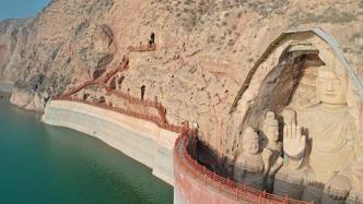 历时7年，甘肃武威天梯山石窟搬迁壁画完成修复