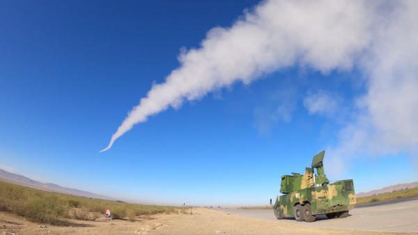 新一代出口型伴随式野战防空导弹系统hq17ae亮相