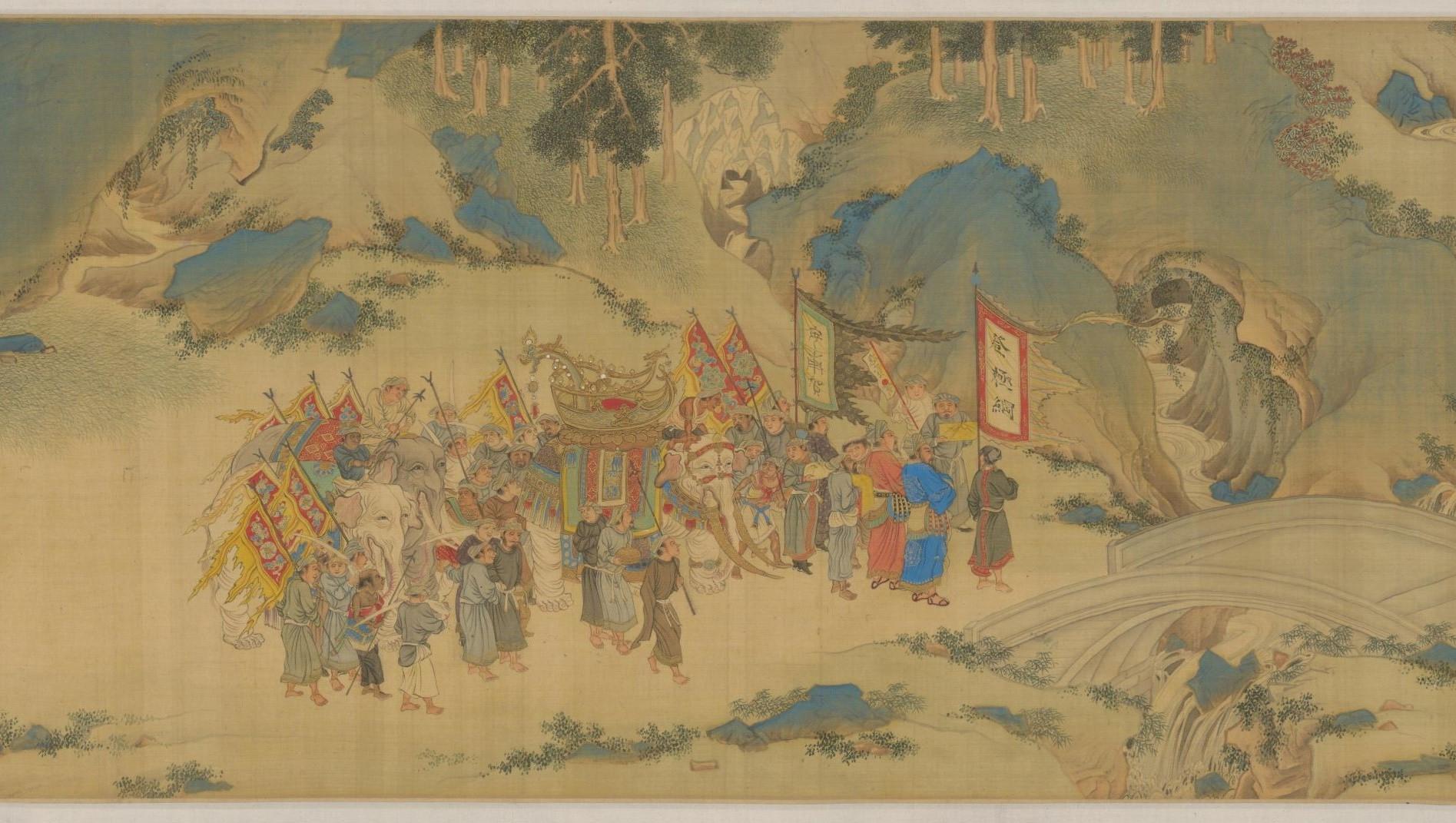 读画赏析仇英职贡图