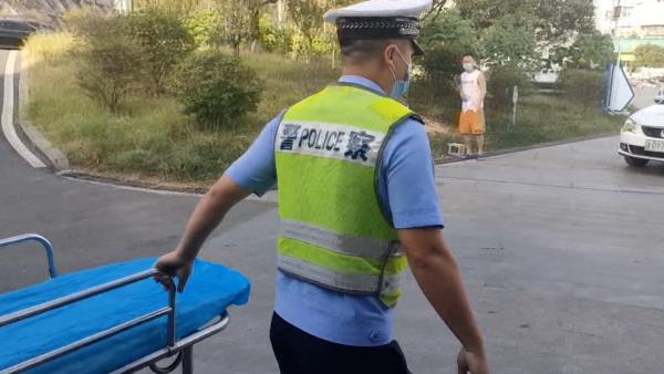 男子下地干农活被毒蛇咬伤，高速交警接求助紧急送医_七环视频_澎湃新闻-The Paper