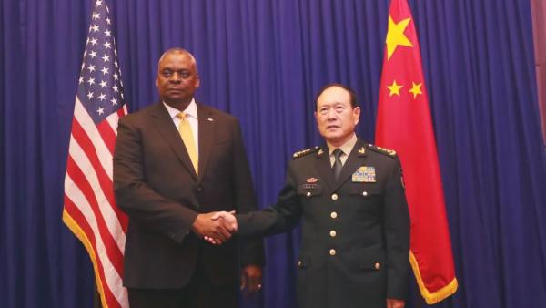中美防长举行会谈,中方:当前中美关系局面责任在美方